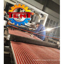 Gold Washing Grass Mat Artificial Plastic PE Grass Mat Extrusion Production Line